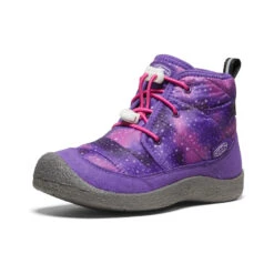 Keen Big Kids' Howser II Waterproof Chukka | Tillandsia Purple/Multi -Footique Shop 9166115ea3a8c9ca5c06044db88c628e403c4e9f