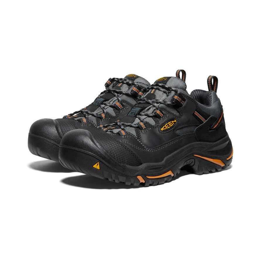 Keen Men's Braddock Low (Steel Toe) | Black/Bossa Nova 4 Keen Men's Braddock Low (Steel Toe) | Black/Bossa Nova - Image 2