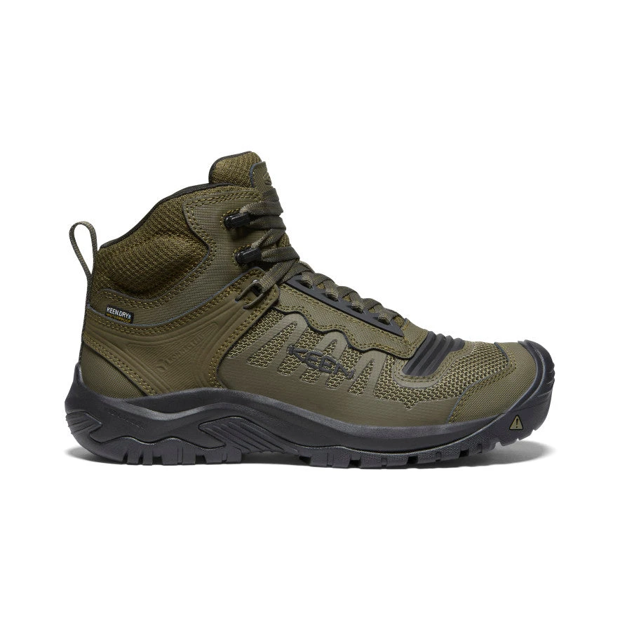Keen Men's Reno KBF Waterproof Mid (Soft Toe) | Dark Olive/Black 3 Keen Men's Reno KBF Waterproof Mid (Soft Toe) | Dark Olive/Black
