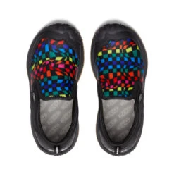 Keen Big Kids' Speed Hound Slip-On | Black/Multi -Footique Shop 955016cf2d53345e18e68973be43695c05c7e933