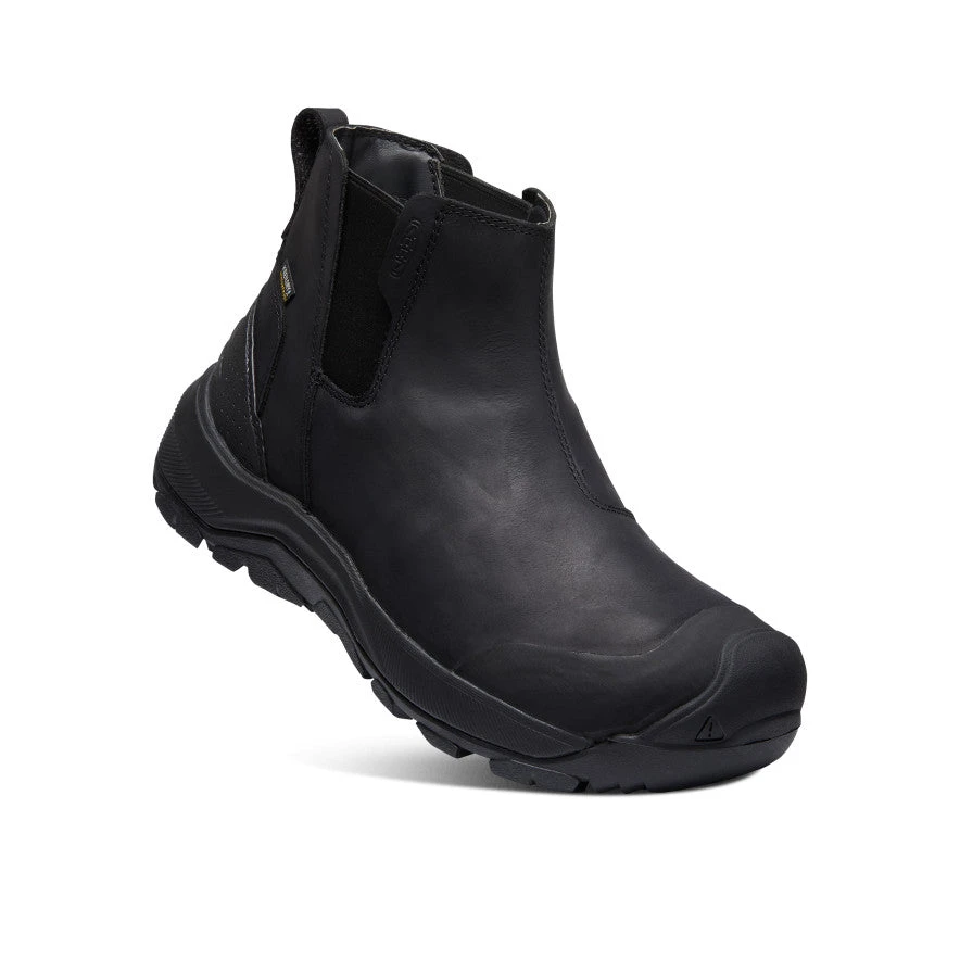 Keen Men's Revel IV Waterproof Chelsea | Black/Black 5 Keen Men's Revel IV Waterproof Chelsea | Black/Black - Image 3