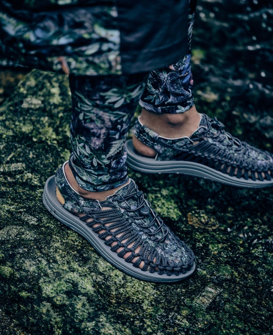 Keen Men's UNEEK Sneaker X ELNEST | Yakushima Forestra Camo 10 Keen Men's UNEEK Sneaker X ELNEST | Yakushima Forestra Camo - Image 8
