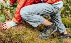 Keen Big Kids' Ridge Flex Waterproof Boot | Dark Olive/Dusky Citron -Footique Shop RidgeFlexPDPLifestyle1Kids