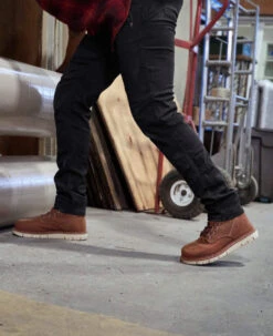 Keen Women's San Jose 6" Boot (Soft Toe) | Gingerbread/Off White -Footique Shop SDD 496 PDP SanJose 1024570 Right Image