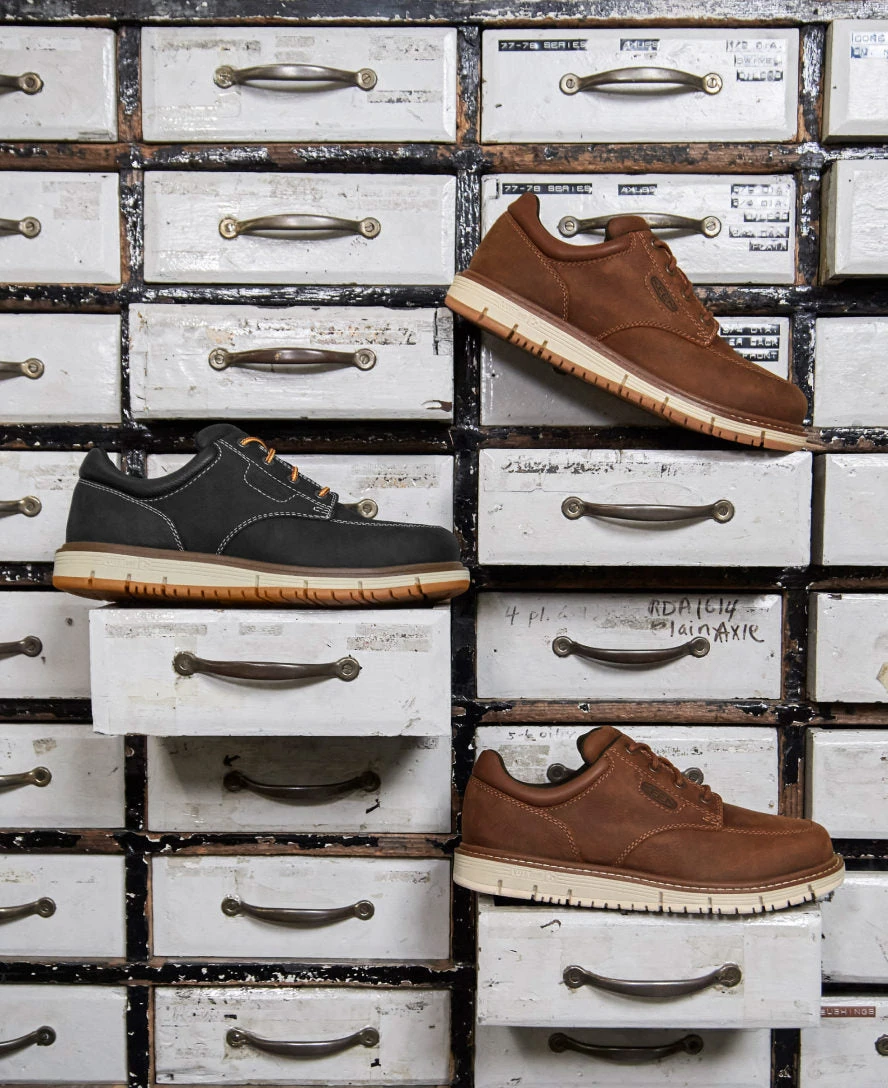 Keen Men's San Jose Oxford (Soft Toe) | Gingerbread/Off White 8 Keen Men's San Jose Oxford (Soft Toe) | Gingerbread/Off White - Image 6