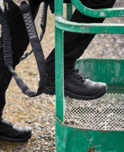 Keen Men's Reno KBF Waterproof Mid (Soft Toe) | Black/Black -Footique Shop SDD 506 PDP Reno 1027111 Left Image