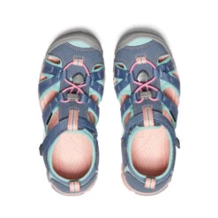 Keen Big Kids' Seacamp II CNX | Flint Stone/Ocean Wave -Footique Shop a03c033062b730e90d8bdbd51351f3c17eb05a3b