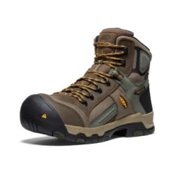 Keen Men's Davenport AL Waterproof Mid (Composite Toe) | Shitake/Forest Night -Footique Shop a2d1131d30be7bbab8d84007248eea524b41d8c7