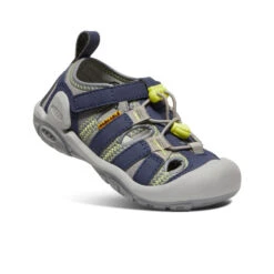 Keen Little Kids' Knotch Creek | Steel Grey/Blue Depths -Footique Shop a46d5a53dedb3511ea8ed161aa0d1104ab551142