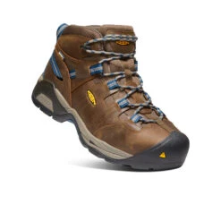 Keen Men's Detroit XT Waterproof Boot (Steel Toe) | Cascade Brown/Orion Blue -Footique Shop ab6bbcd4750c6723f1840d7f8255b992190051c9