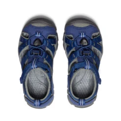 Keen Little Kids' Seacamp II CNX | Blue Depths/Gargoyle -Footique Shop ace39fa78c5ba65a5f9cb3f15824cd605680ba10