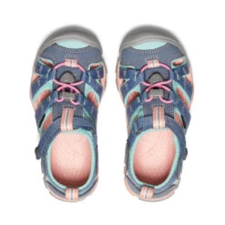 Keen Little Kids' Seacamp II CNX | Flint Stone/Ocean Wave -Footique Shop af265a52e147a2b63b045c37d9b4e4e9b7cac7aa