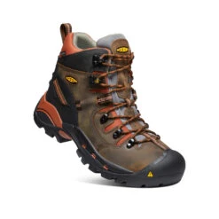 Keen Men's Pittsburgh 6" Waterproof Boot (Soft Toe) | Cascade Brown/Bombay Brown -Footique Shop b2644cc1a305155c3af359eab80fe2205091e6e8