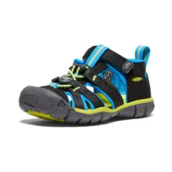Keen Little Kids' Seacamp II CNX | Black/Brilliant Blue -Footique Shop b3408b07d0cc23271c96655244282435d816ccd3