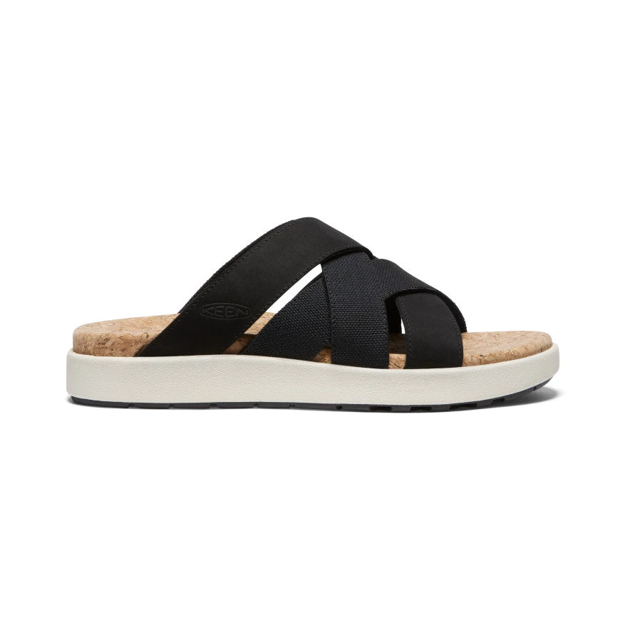 Keen Women's Elle Mixed Slide | Black/Birch 3 Keen Women's Elle Mixed Slide | Black/Birch