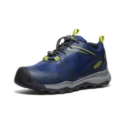 Keen Big Kids' Wanduro Waterproof Shoe | Sky Captain/Evening Primrose -Footique Shop b9b80824970ebc11635385254885f26addc228d5