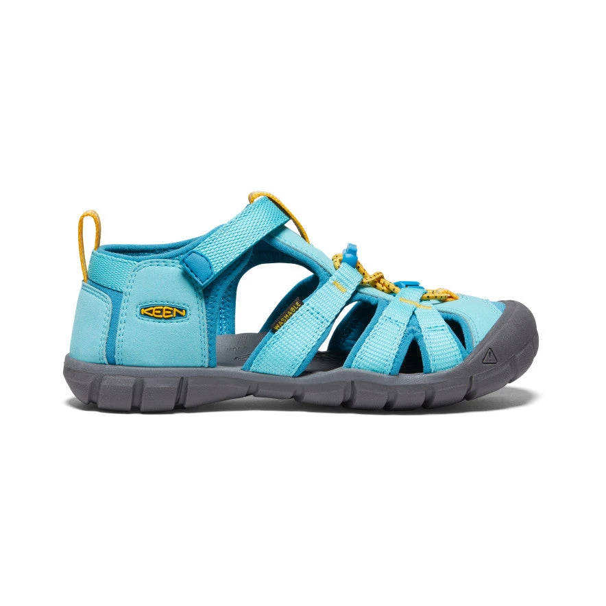 Keen Big Kids' Seacamp II CNX | Ipanema/Fjord Blue 3 Keen Big Kids' Seacamp II CNX | Ipanema/Fjord Blue