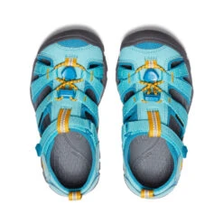 Keen Little Kids' Seacamp II CNX | Ipanema/Fjord Blue -Footique Shop c4652735a2d5096e56fb5ef5073830bf37f0653b