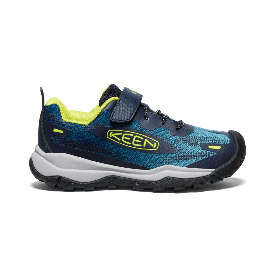 Keen Little Kids' Wanduro Speed Hiking Shoe | Legion Blue/Evening Primrose 3 Keen Little Kids' Wanduro Speed Hiking Shoe | Legion Blue/Evening Primrose