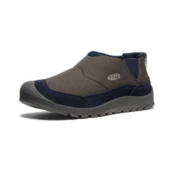 Keen Men's Hoodcamp Slip-On | Black Olive/Sky Captain -Footique Shop cc8a16160eefb466b62a765607a4e5ffc71e3e47