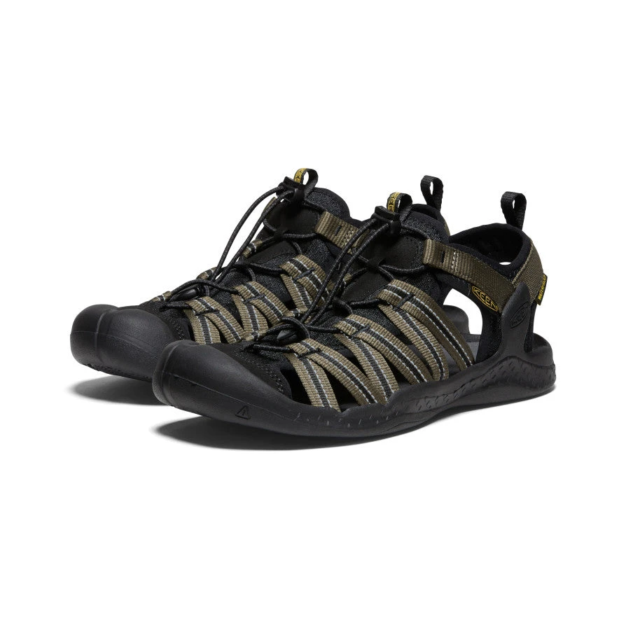 Keen Men's Drift Creek H2 Sandal | Dark Olive/Black 4 Keen Men's Drift Creek H2 Sandal | Dark Olive/Black - Image 2