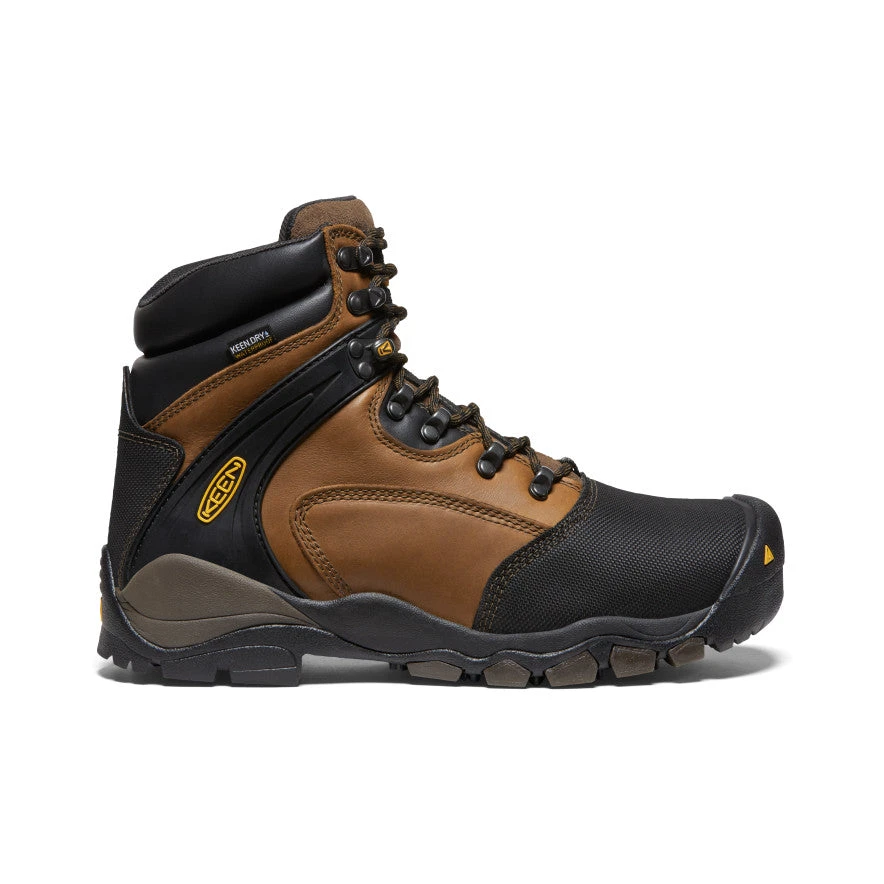 Keen Men's Louisville 6" MET Waterproof Boot (Steel Toe) | Slate Black 3 Keen Men's Louisville 6" MET Waterproof Boot (Steel Toe) | Slate Black