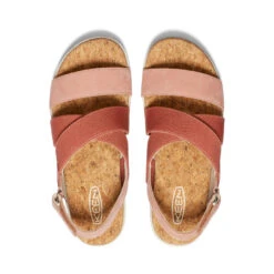 Keen Women's Elle Criss Cross Sandal | Baked Clay/Cork -Footique Shop e27e9866b30e5a91bcf5e01a218a40682f244144