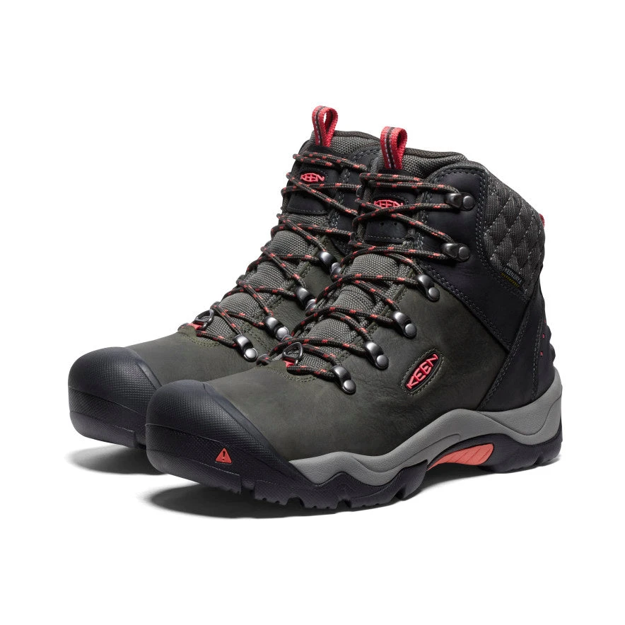 Keen Women's Revel III Waterproof Winter Boot | Black/Rose 4 Keen Women's Revel III Waterproof Winter Boot | Black/Rose - Image 2