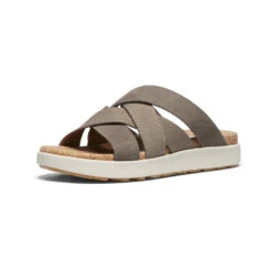 Keen Women's Elle Mixed Slide | Brindle/Birch -Footique Shop e97ad917c9e117482eb6ddd8c5125f7ca51b0619