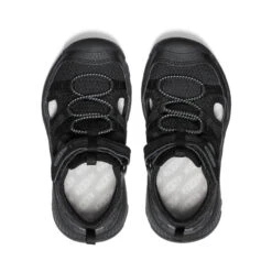 Keen Little Kids' Motozoa Sandal | Black/Alloy -Footique Shop eb11dc7164fd504f58c3f89729be4547a730650c