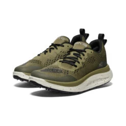 Keen Men's WK400 Walking Shoe | Martini Olive/Black -Footique Shop ebf4218365ae6330f3f6cf0482a45e5f4eb4299a