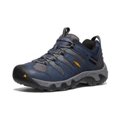 Keen Men's Koven Shoe | Blue Nights/Steel Grey -Footique Shop f30bb4fab64faf098333f257718852921eafd9c2