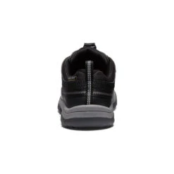 Keen Big Kids' Targhee Waterproof Shoe | Black/Steel Grey -Footique Shop f3a7c8db38bc072d7c2a4241daaac21750405a8f