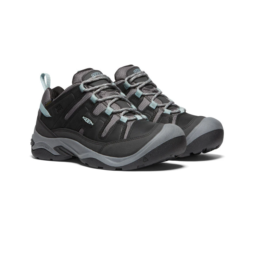 Keen Women's Circadia Waterproof Shoe | Black/Cloud Blue 4 Keen Women's Circadia Waterproof Shoe | Black/Cloud Blue - Image 2