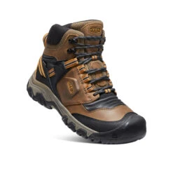 Keen Men's Ridge Flex Waterproof Boot | Bison/Golden Brown -Footique Shop fb3436053ef1b26d81d01136cf8436fc327bb92f