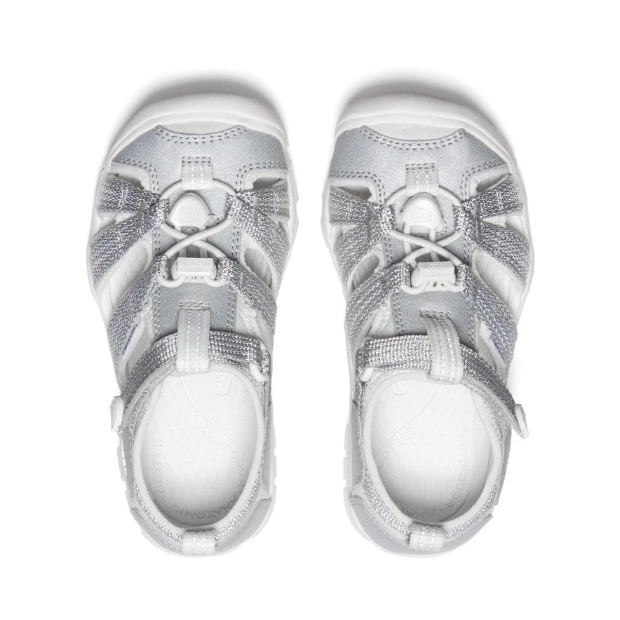 Keen Little Kids' Seacamp II CNX | Silver/Star White 6 Keen Little Kids' Seacamp II CNX | Silver/Star White - Image 4