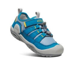 Keen Little Kids' Knotch Hollow Sneaker | Blue Shadow/Mykonos Blue -Footique Shop fe306c213e3cc0fac557b53ff4b4be383ddce5af